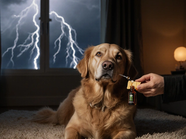 CBD‑Öl für Hunde: Wie oft bei Angst verabreichen?
