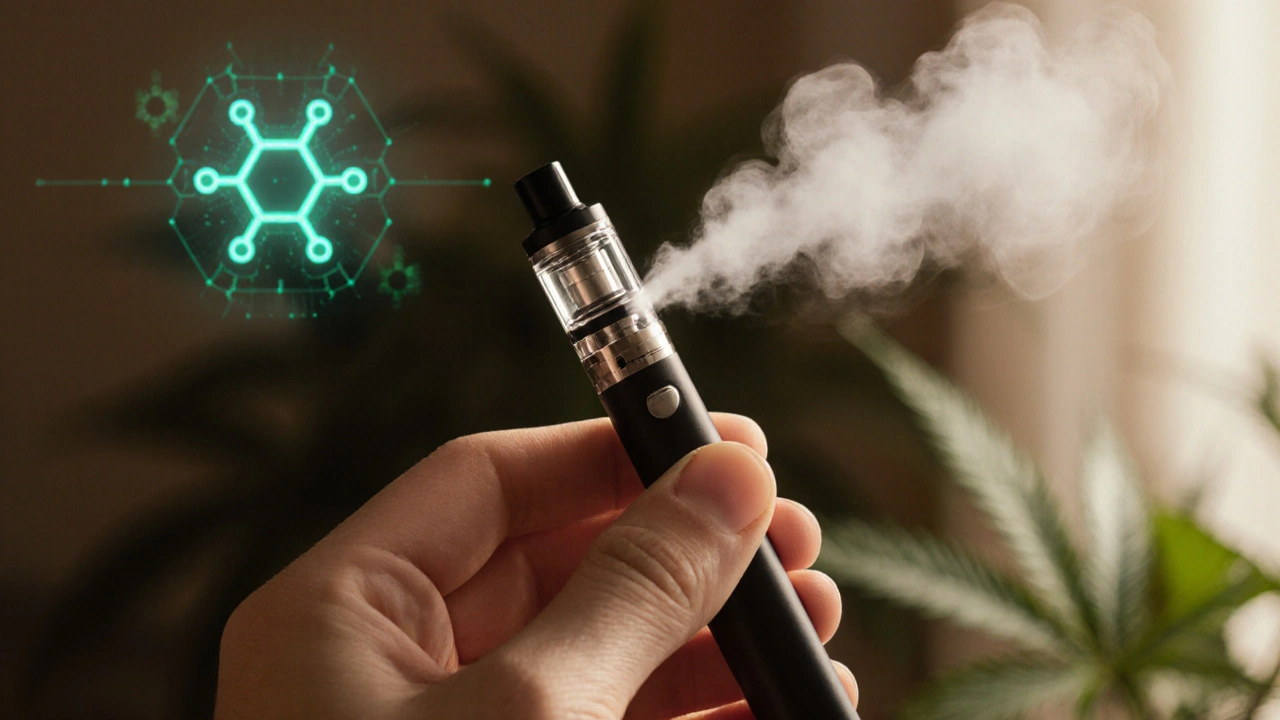 Zu viel CBD vapen - kann das krank machen?