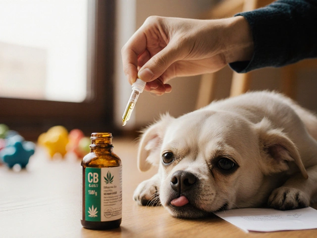 Ist 10 mg CBD zu viel für einen Hund?