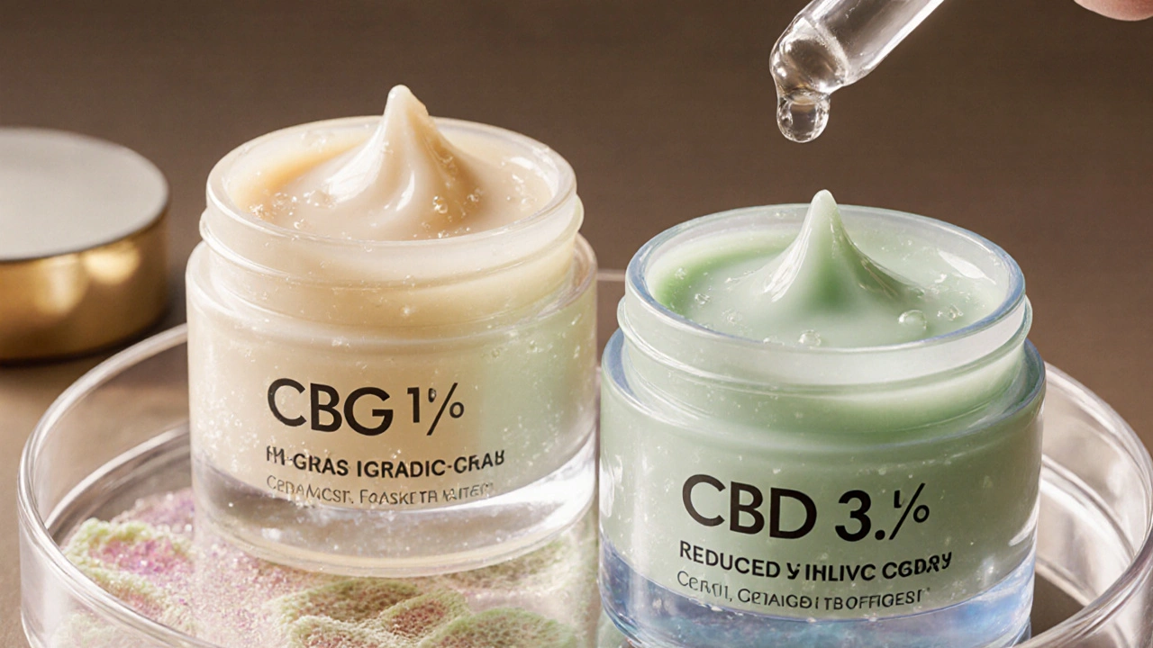 Was macht CBG im Vergleich zu CBD? Der klare Unterschied in Kosmetik und Wirkung