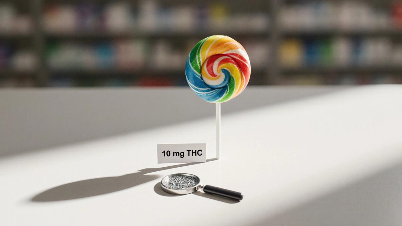 Wie stark ist ein Cannabis-Lutscher? Alles über Wirkung, Dosis und Sicherheit