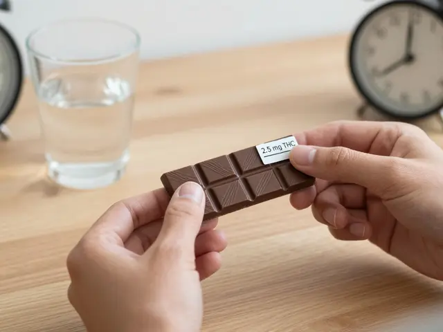 Wie viel mg THC ist zu viel bei Cannabis-Schokolade?