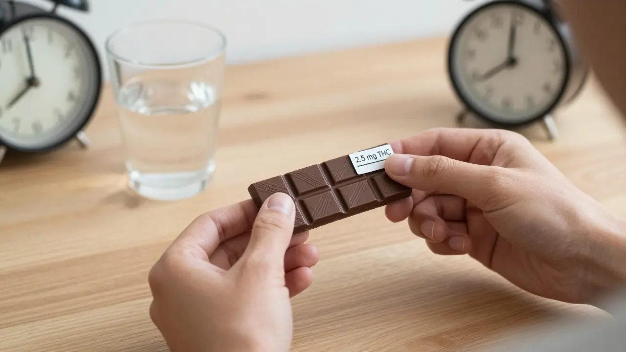 Wie viel mg THC ist zu viel bei Cannabis-Schokolade?