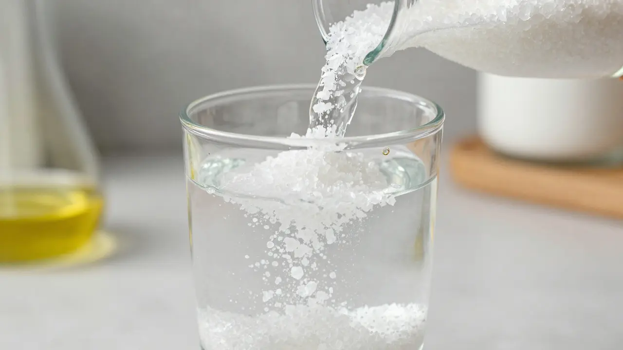 Kann man CBD-Isolat mit Wasser mischen?