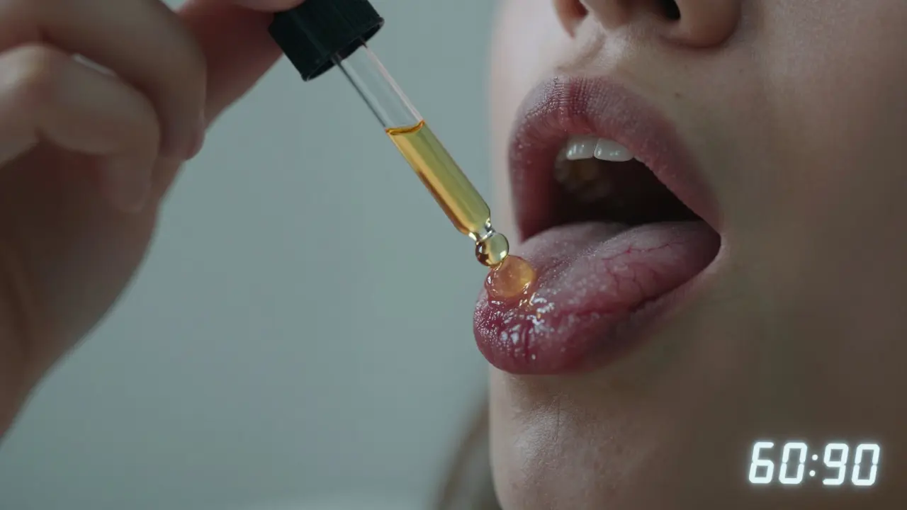 Wie lange sollte ich eine Tinktur im Mund halten?