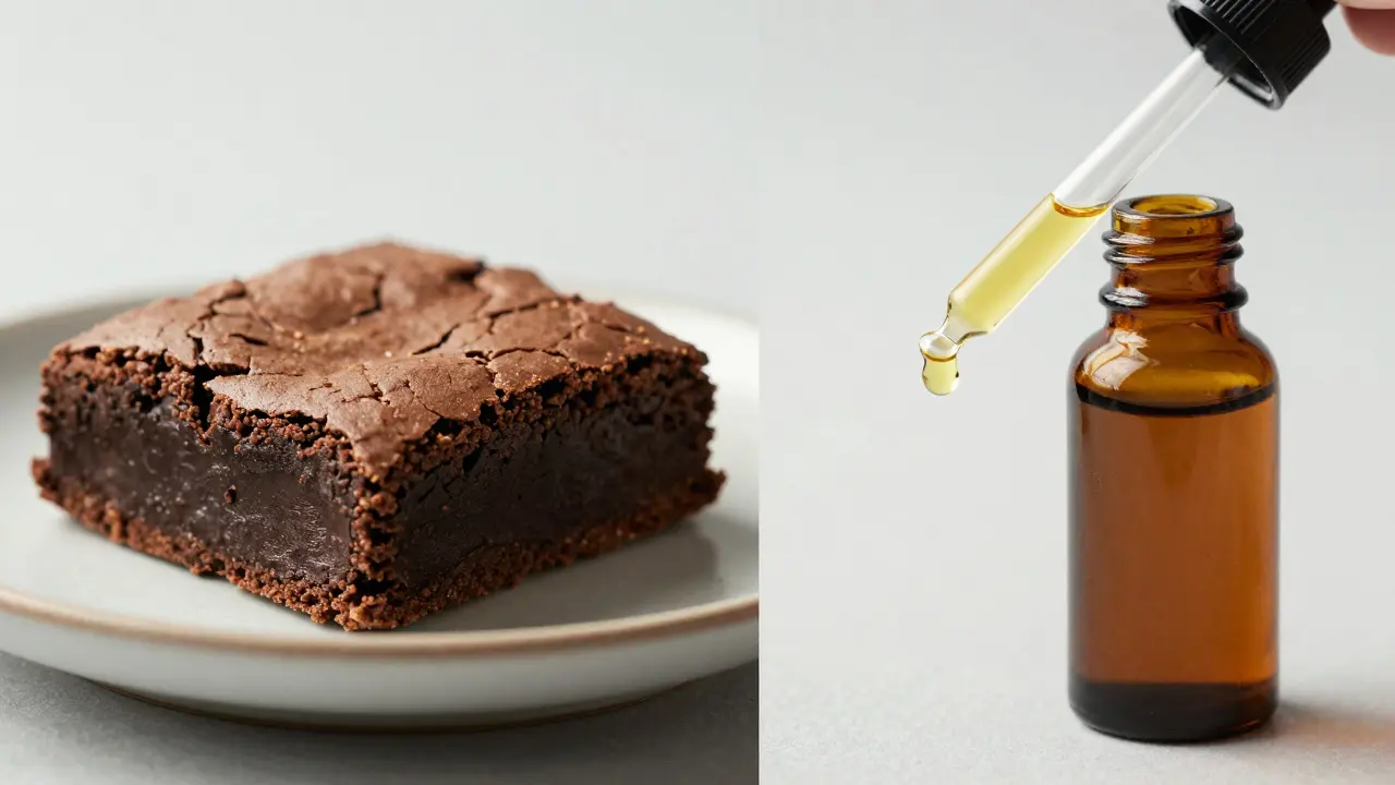 Tinkturen vs. Edibles: Wirkung, Wirkungseintritt und Unterschiede