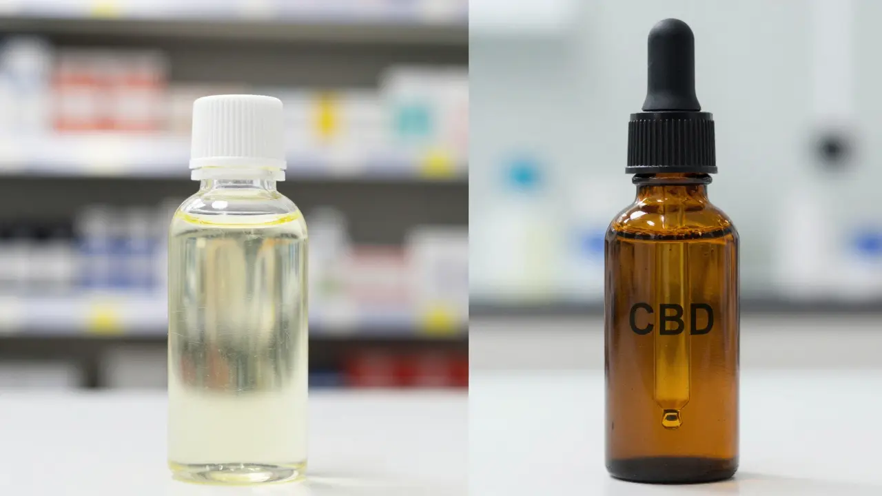 Vergleich zwischen einfachem Hanfsamenöl und konzentriertem CBD-Extrakt