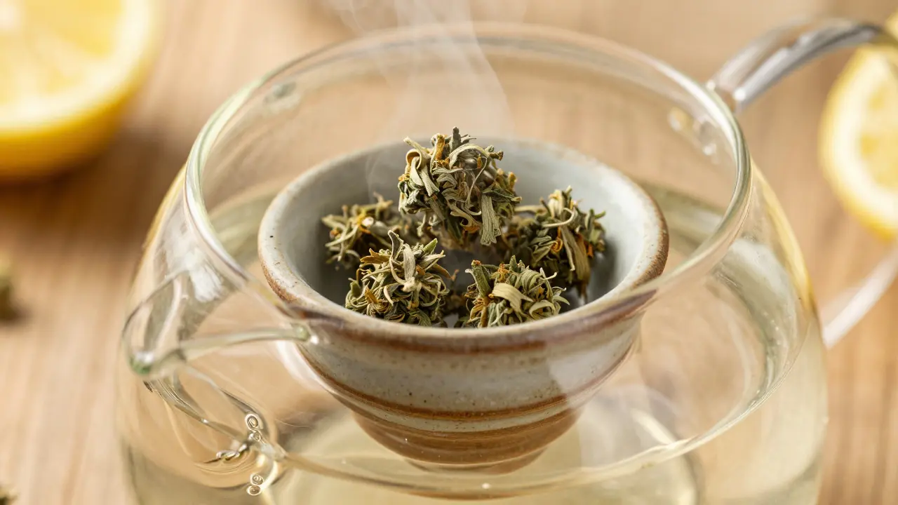 CBD-Blüten als Tee: Kann man sie rauchen oder ist Trinken besser?