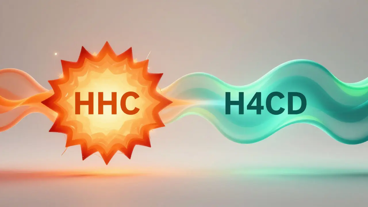 Konzeptkunst: Unterschied zwischen HHC und H4CBD
