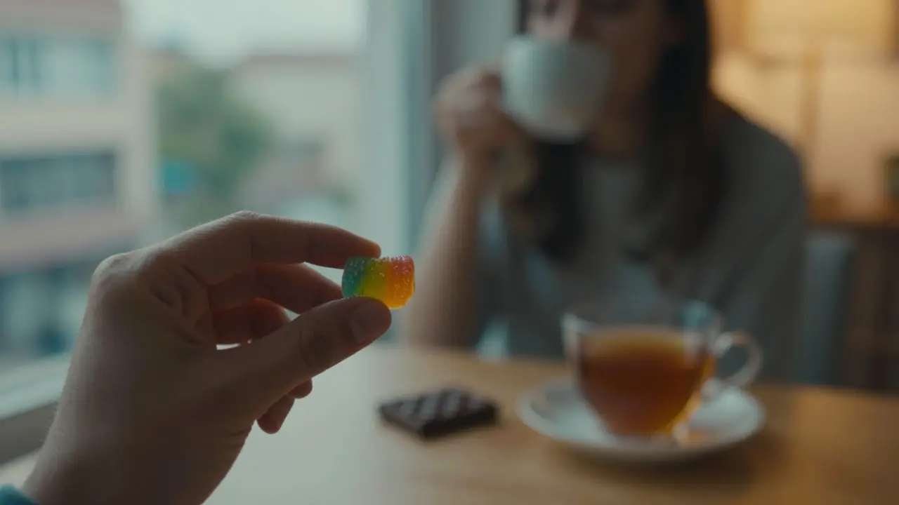 Lifestyle-Szene: Diskrete Einnahme im Alltag versus gemütliches Ritual