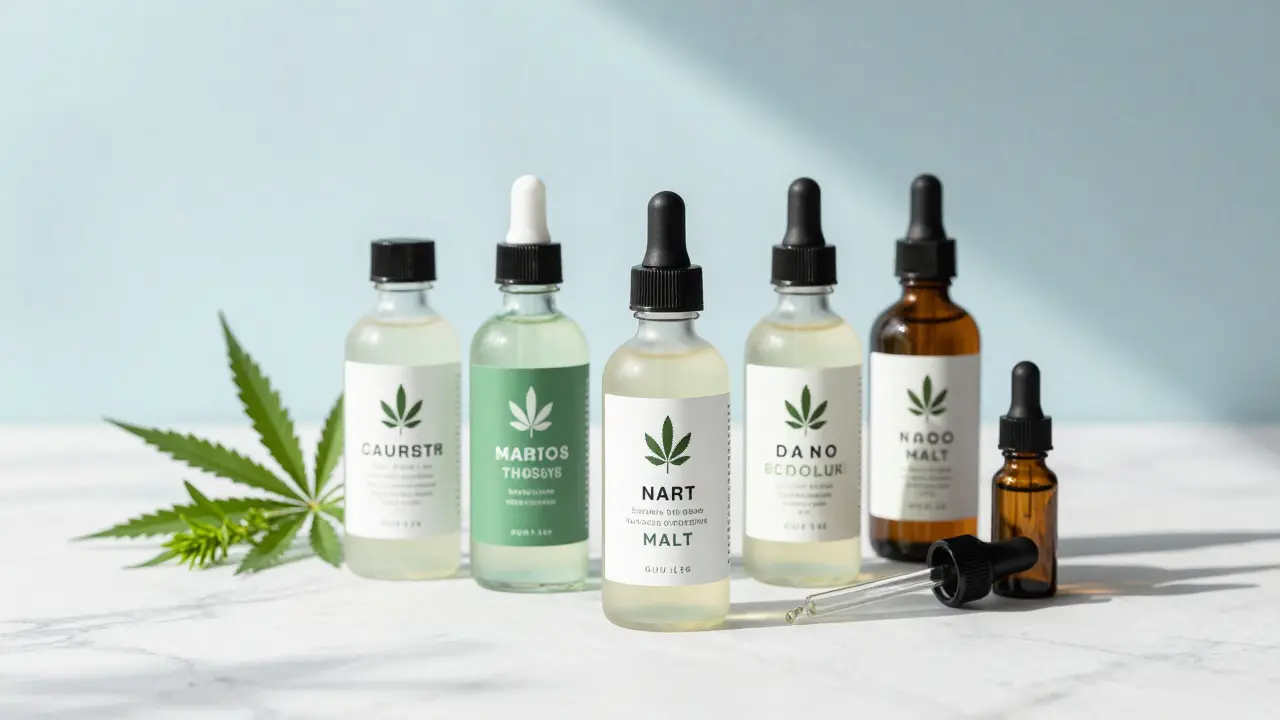 Moderne Cannabis-Getränke mit Nano-Emulsion