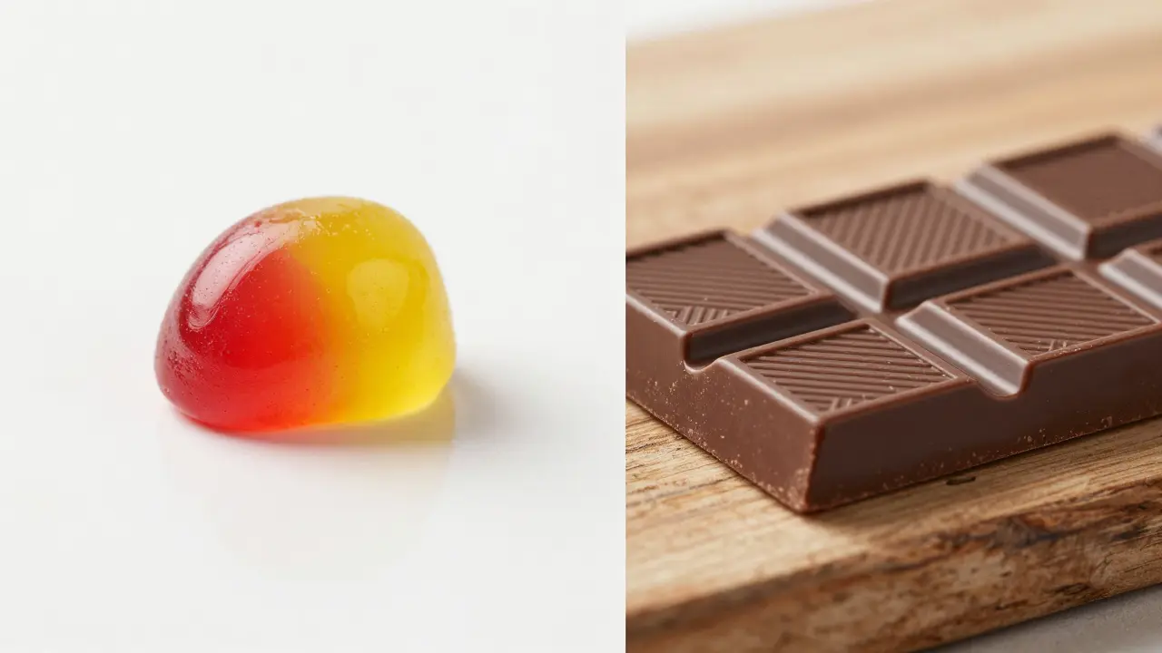 Sind Hard Candy Edibles besser als Cannabis-Schokolade? Der große Vergleich