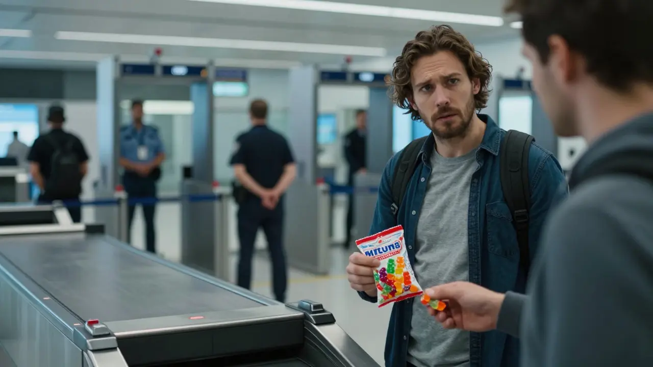 HHC-Gummies im Flugzeug: So funktioniert der Transport legal und sicher
