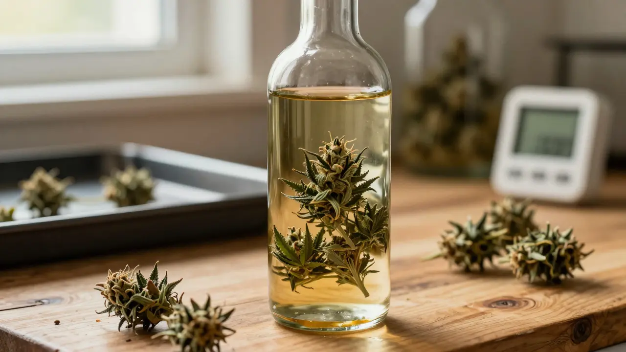 Wie lange dauert das Infundieren von Everclear mit Cannabis?