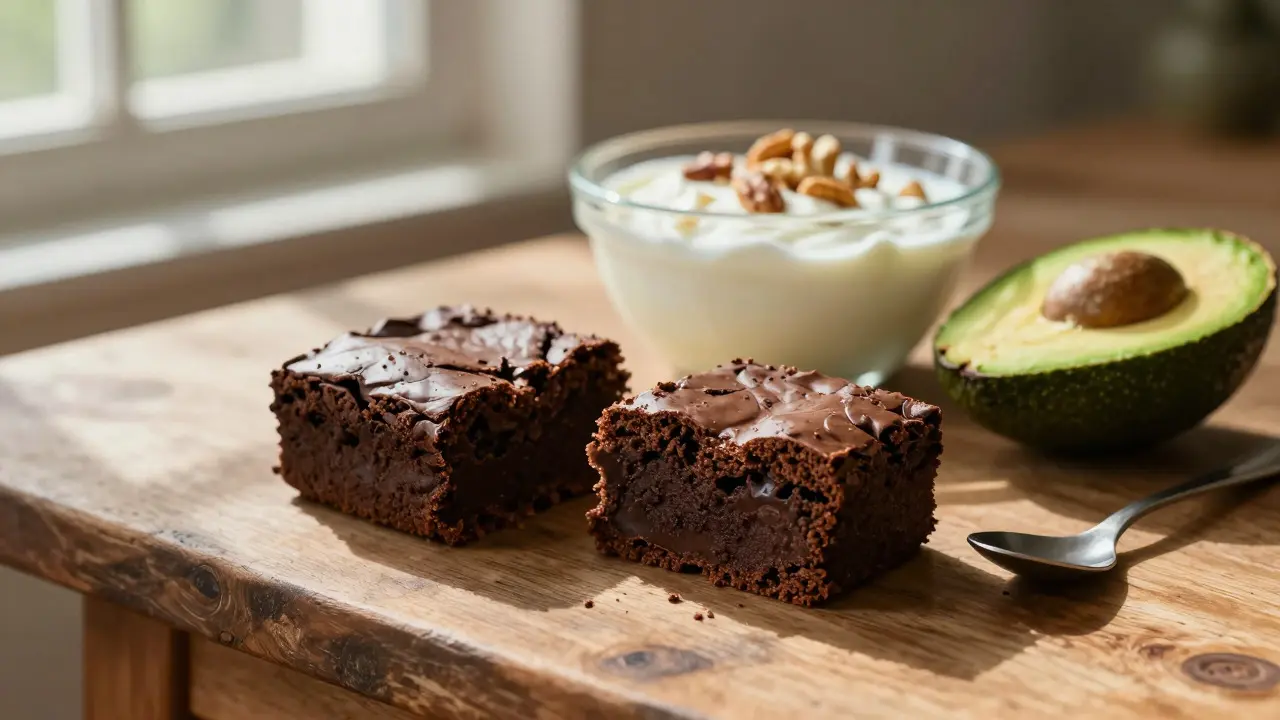 Brownie und fettreiche Lebensmittel für orale Einnahme