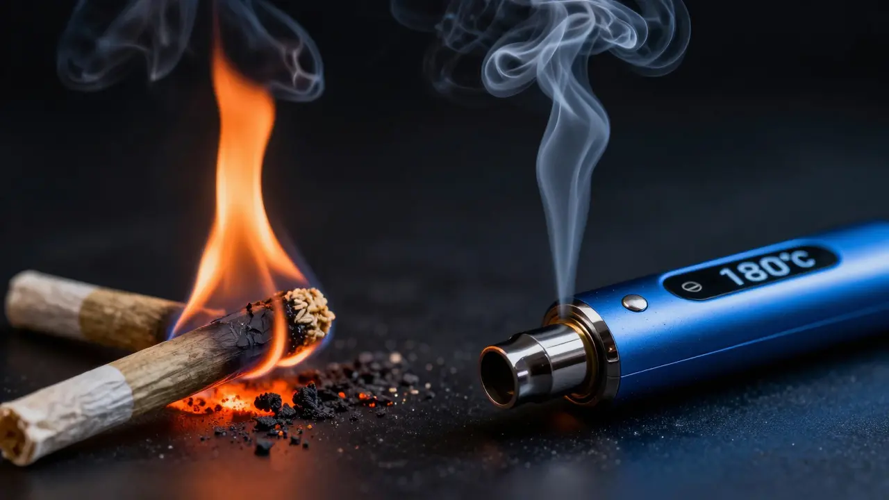 Ist trockenes Cannabis-Vaping schädlich? Risiken, Vorteile und der Vergleich zur Verbrennung