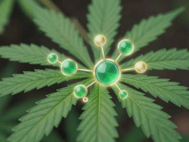 4 Beispiele für Cannabinoide: THC, CBD, CBG und H4CBD im Überblick